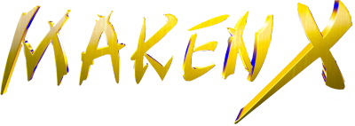 Maken X logo for Sega Dreamcast